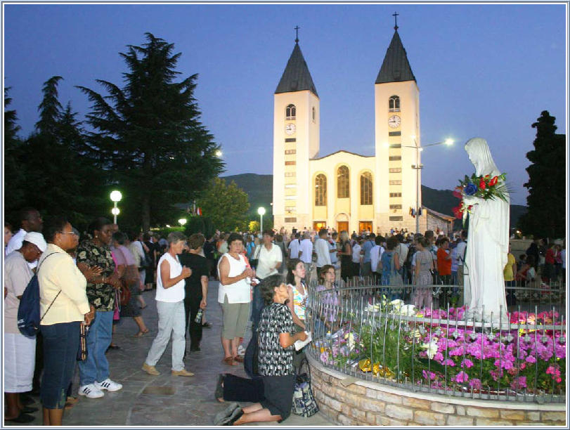 Image result for Photo of Medjugorje Our Lady