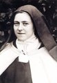 St. Therese near a Cross (detail)