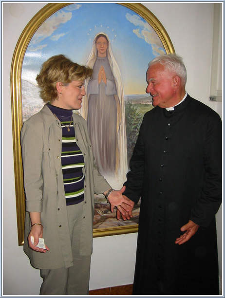 Mons. George Tracy 25 Times in Medjugorje