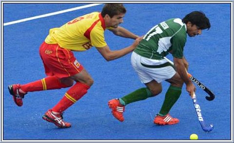 From Spain's opening game against Pakistan in the Olympic hockey tournament on July 30