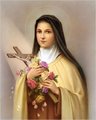 St. Therese holy image
