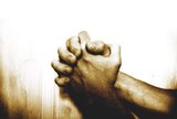 Hands in a prayer