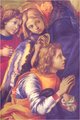 Detail From The Vision of St. Bernard - FILIPPINO LIPPI c. 1475