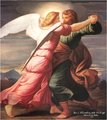 Jacob Wrestling with the Angel, Edward von Steinle, 1837