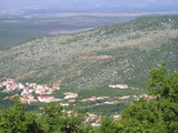 View from Krizevac to Podbrdo