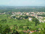 View from path to Krizevac to Medjugorje