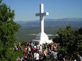 Pilgrims around the Krizevac cross
