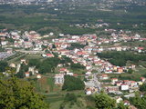 Looking at the Medjugorje from Krizevac