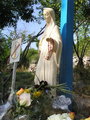 Our Lady statue at the smaller Blue Cross