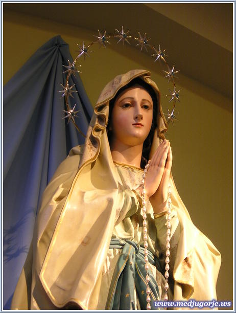 Crown of Stars for Our Lady of Lourdes Statue in St. James Church in  Medjugorje - Medjugorje WebSite