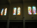 Windows inside St. James Church
