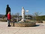 Statue of Gospa before Church