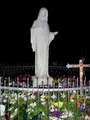 Status of the Queen of Peace in the night