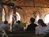 Meditation in the Oasis of Peace chapel