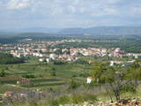 View from the Podbrdo at Medjugorje