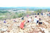 Pilgrims on the Apparition Hill