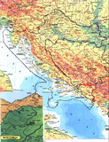 Medjugorje Map 5 - Bosnia-Herzegovina and Croatia